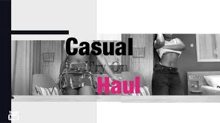 Casual Try On Haul Tally Weijl & Bershka