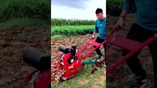 Portable Soil Tiller Machine, Amazing!