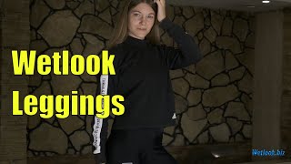 Wetlook Girl Leggings | Wetlook Sport Outfit | Wetlook Sweatshirt