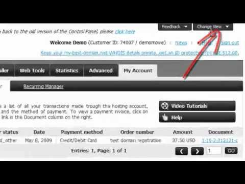 Youtube web hosting control panel etisalat