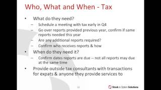 Sos Educational Webcast The End Is Near Preparing And Checking Your Year-End List Twice