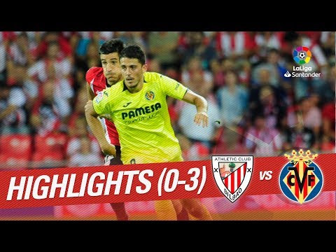 Resumen de Athletic Club vs Villarreal CF (0-3)