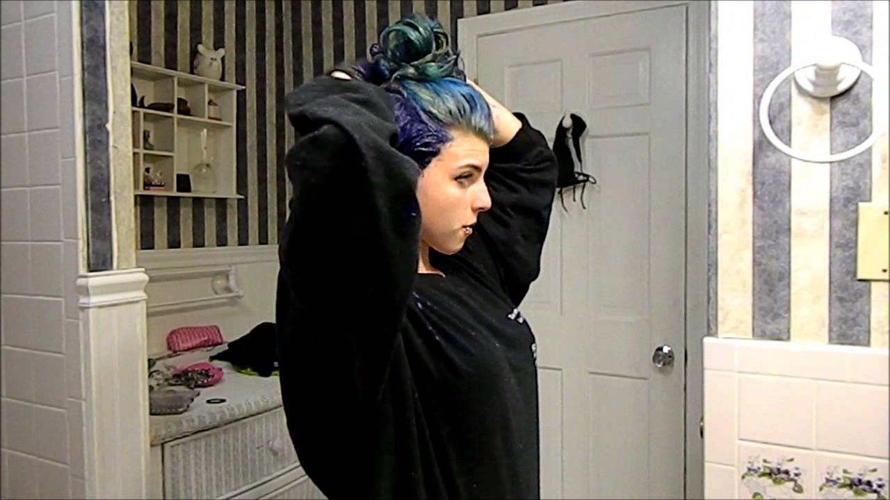 manic panic hair dye midnight blue