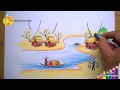 Vẽ tranh phong cảnh quê hương/How to Draw native landscape
