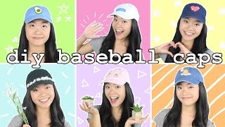 How to Make DIY Baseball Caps! How to Make DIY Baseball Caps!