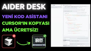 Cursor Tarzinda Açik Kaynak Kod Edi̇törü Aider Desk Ücretsi̇z Ve Son Derece Güçlü