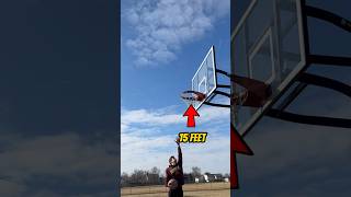 This basketball hoop is IMPOSSIBLE to dunk on! @TeamVKTRY #shorts