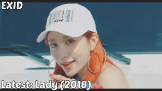 Kpop Groups Debut Song vs Latest Song