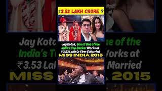 Jay Kotak Son Of One Of Indias Top Bankers Married To Miss India 2015