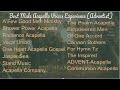 Best SDA Songs (Male Acapella Groups) Ft AFewGoodMen ShowerPower VocalUnion Company JasperSea &more.