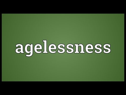 Header of agelessness