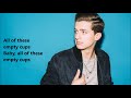 Charlie Puth - Empty Cups lyrics