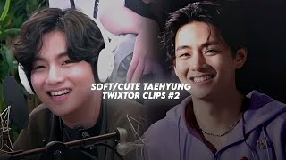 soft/cute taehyung twixtor clips #2