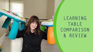 Leapfrog Learn & Groove Musical Table Vs Fisher Price Laugh & Learn Around The Town Learning Table