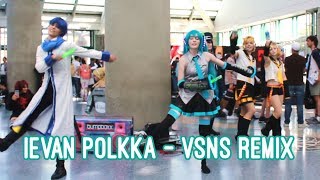 ?Hatsune Miku? Ievan Polkka - VSNS Remix?Anime Expo??Cosplay Dance Cover?