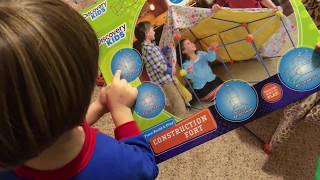 Discovery Kids 72 Piece Build And Play Construction Fort Kids Adventures With Swwetie Fella Aleks