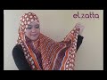 image Tutorial Cara Memakai Hijab Style Elzatta Terbaru