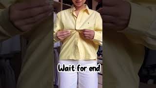 Perfect Cropped Shirt Hack What Do You Think Think ? Comment Below