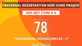 #78 Traversal Rezervasyon Asp.Net Core 5.0 Mini Proje Tasarımsal Düzenlemeler - 
