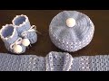 Ropón o chaqueta para bebé en crochet (Parte 1)