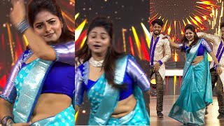 Rachitha Ram Hot Saree Navel Dance Rare Stage Show