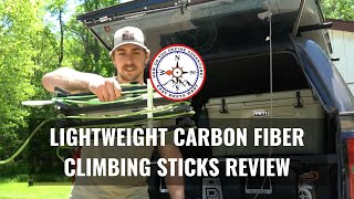 Timber Ninja Outdoors C1 Carbon Fiber Climbing Sticks Review