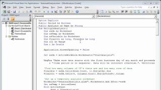 Excel Vba - Creating A Seasonal Index