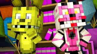 Minecraft School - FNAF Sister Location - FOXY DUMPS SPRINGTRAP!? #11 (Minecraft FNaF Roleplay)