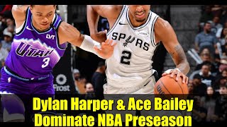 Dylan Harper & Ace Bailey Dominate Nba Preseason Rutgers Stars Shine Bright