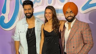 Vicky Kaushal And Tripti Dimri At Trailer Launch Of Bad Newz