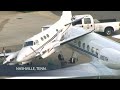 Runaway jet collides with plane at Nashville airport