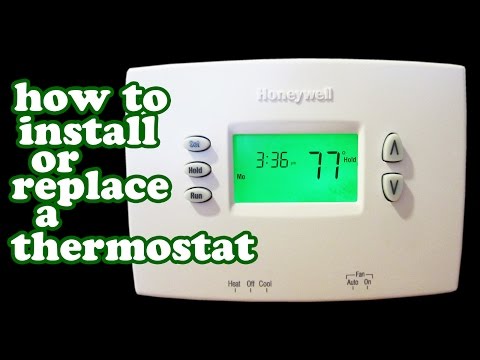 Digital thermostat hook up
