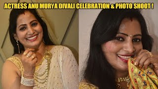 Actress Anu Murya Divali Celebration & Photo Shoot