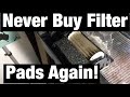 Filter Pad Cartridges DIY Aquarium Hack