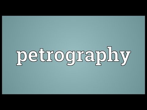Header of petrography