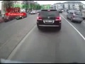 Traffic accident Lexus حادث مروري شاحنه sv جيب لكزس 2013