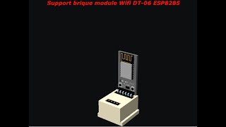 Brique À Imbriquer Support Wifi Dt-06 Esp8285