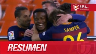 Валенсия - Барселона 1:1 видео