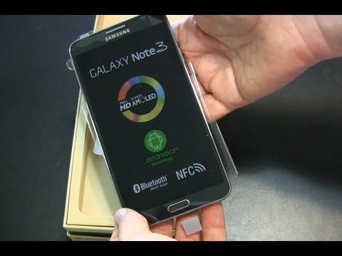 Samsung Galaxy Note 3 Unboxing- T-Mobile Version- Epic Reviews Tech