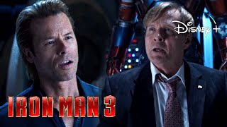 Iron-Man 3 Aldrich Killian Sends In The President Scene Disney 2013