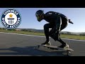 Fastest speed on an electric skateboard - Guinness World Records