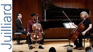 Sterling Elliott: Schumann's Cello Concerto | Juilliard Steven Isserlis Cello Master Class
