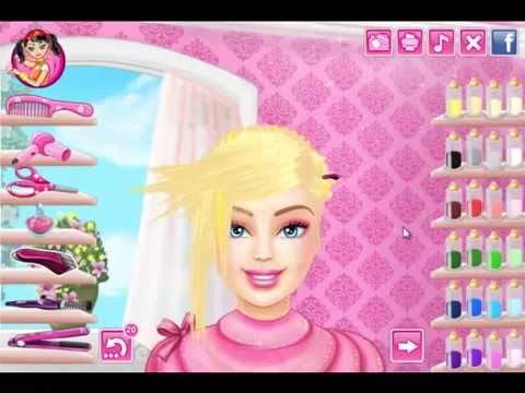 Играть в делать прически детям
