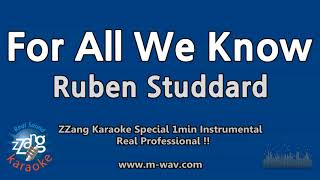 Watch Ruben Studdard For All We Know video
