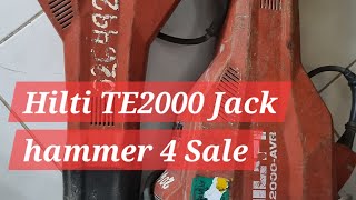 Hilti Jack hammer, Chipping gun