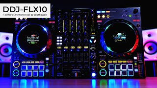 DDJ-FLX10 4-channel performance DJ controller - Overview