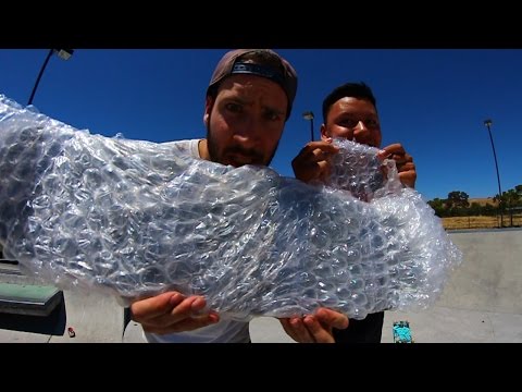 BUBBLE WRAP GRIP TAPE | STUPID SKATE EP 65