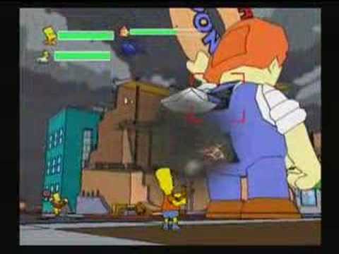 The Simpsons Game Ps2 Stage 5