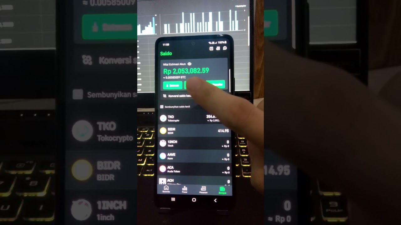 Iseng trading dapat bagger di crypto TKO, modal 1 juta Iseng trading dapat bagger di crypto TKO, modal 1 juta