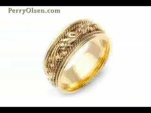 wwwperryolsencom Gold braided wedding bands can be traced back to the time 